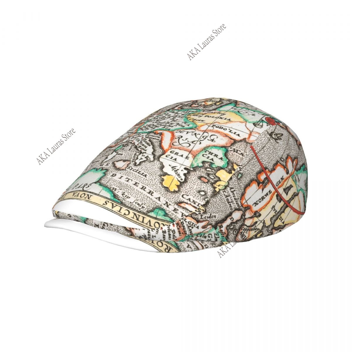 Newsboy Cap Ivy - Czapka Newsboy, czapka Peaky, czapka ośmiokątna,