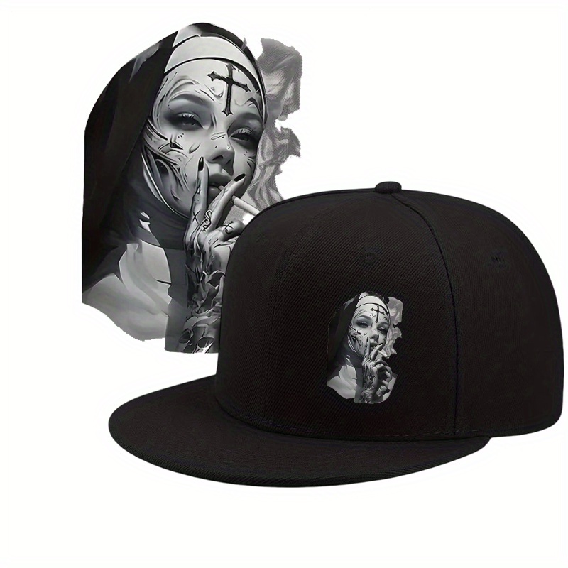 Snapback Hat Flat - Modna czapka baseballowa z płaskim daszkiem,