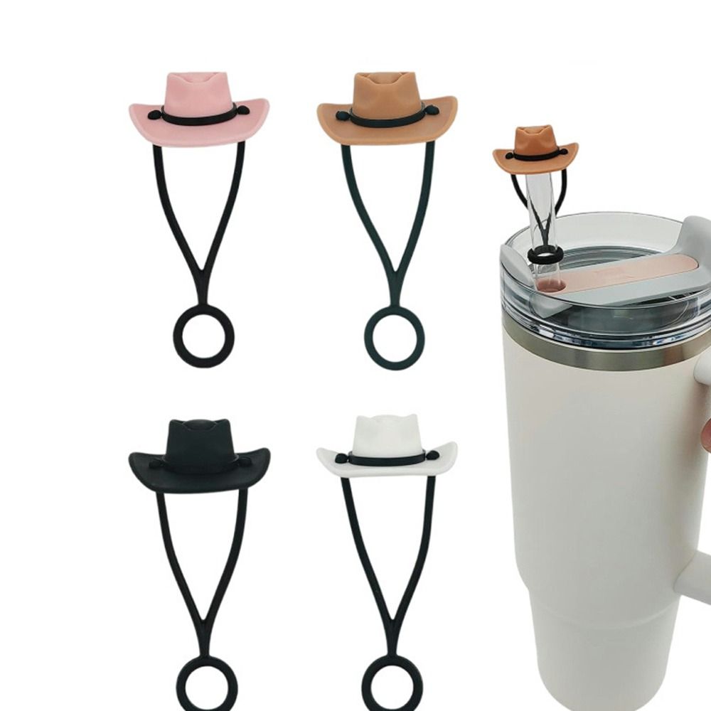 Cowboy Hat Straw - 1/4 szt. Szczelny silikonowy kapelusz kowbojski