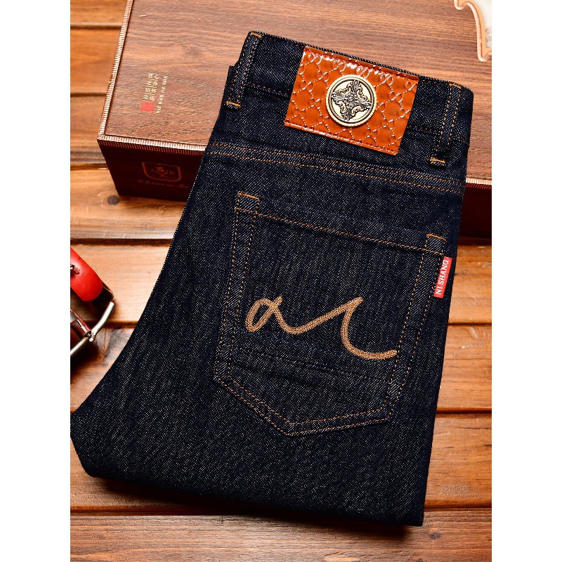 Levis Jeans 501 - Męskie jeansy w kolorze głębokiego niebieskiego,