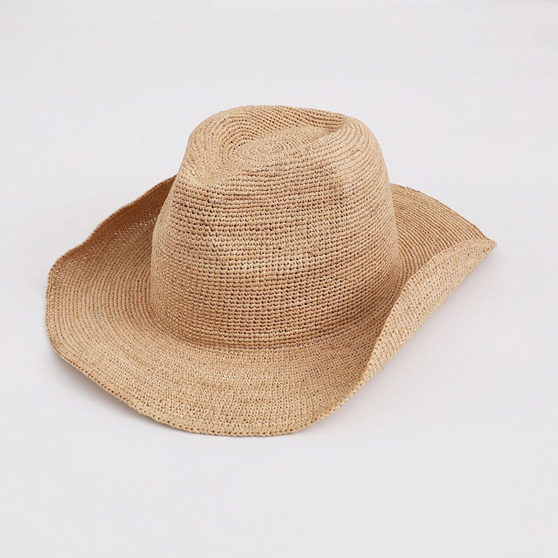 Naturalny słomkowy kapelusz z  – Cowboy Hat Straw recenzja i cena