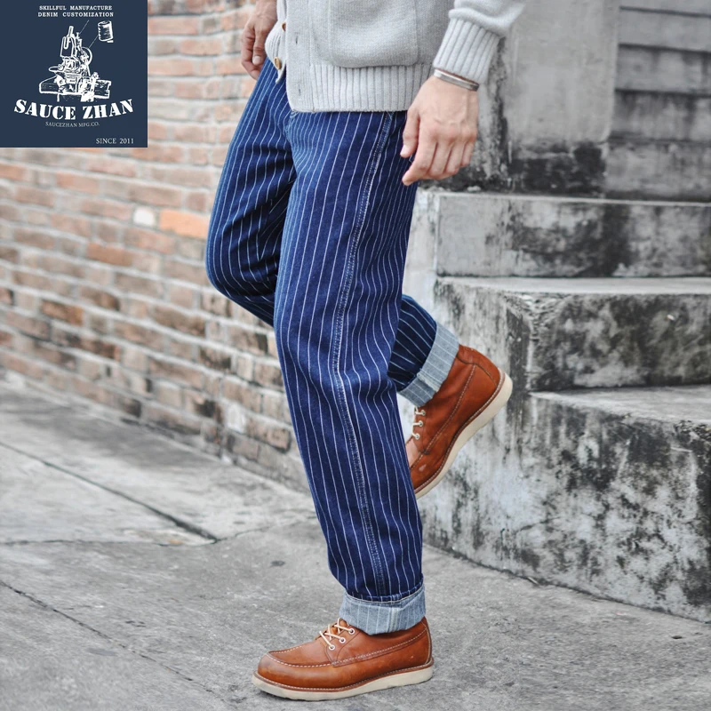 Spodnie jeansowe w paski Sauce – Levis Jeans 501 recenzja i cena