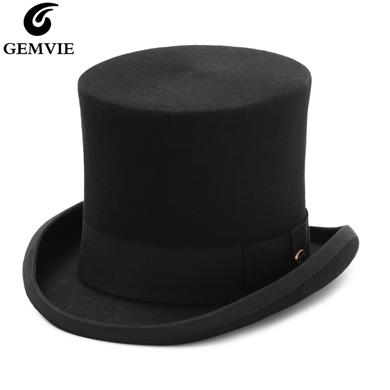 GEMVIE 17cm 100% wełniany filc – Fedora Hat Wool recenzja i cena