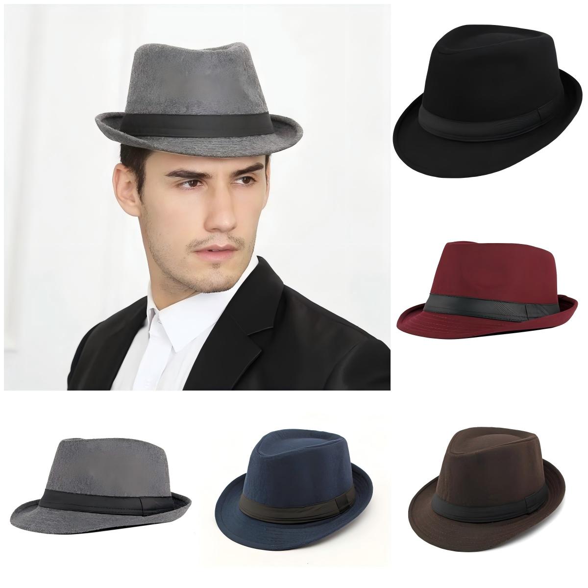 Kapelusz męski Nowy styl jesie – Fedora Hat Wool recenzja i cena