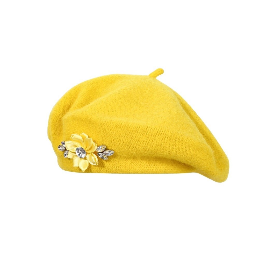 Modny beret wełniany w jednoli – Beret French Wool recenzja i cena