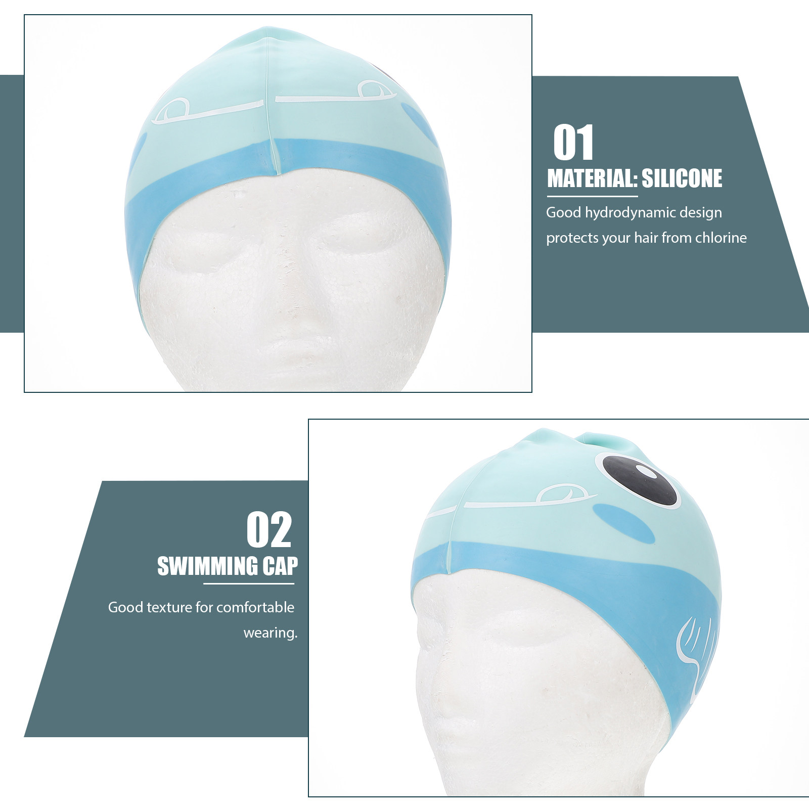 Silikonowy czepek pływacki dla – Swim Hat Silicone recenzja i cena