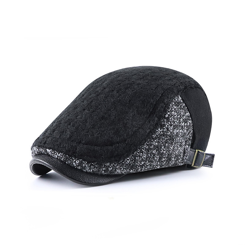 Męskie czapki gazeciarza grube – Snapback Hat Flat recenzja i cena
