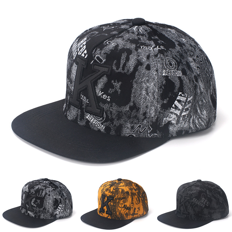 K litera Hip Hop czapki baseba – Snapback Hat Flat recenzja i cena